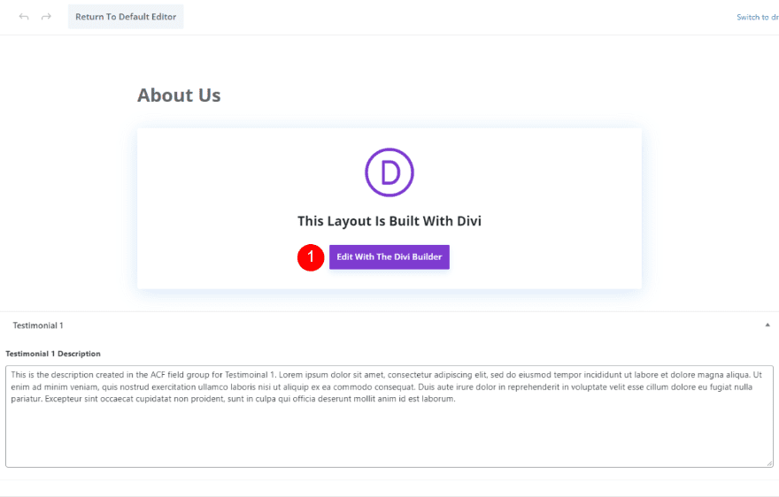 Create the Dynamic Divi Testimonial Module