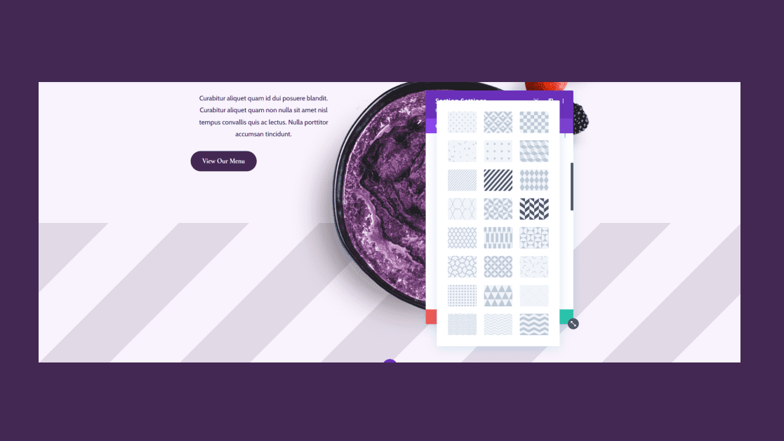 How to Add a Custom Size to Your Background Pattern with Divi
