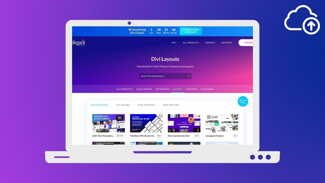 How to Upload Marketplace Layouts to Your Divi Cloud