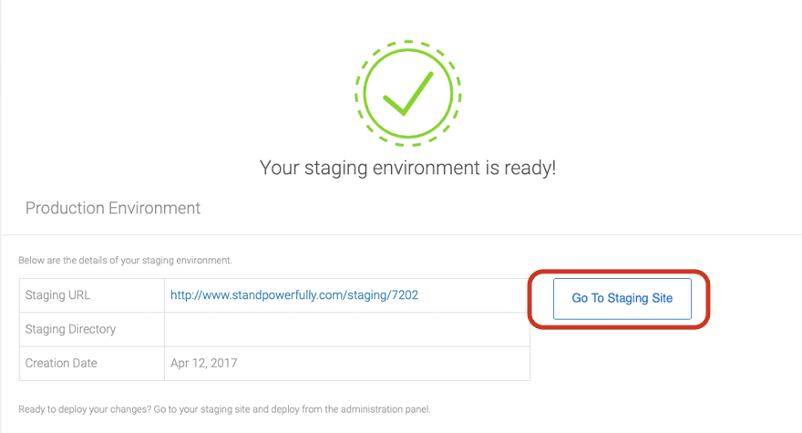 Accessing Your WordPress Staging Site with Bluehost