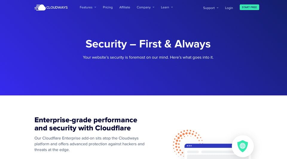 Cloudways Security Cloudways security
