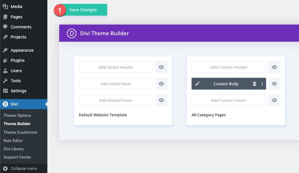 Category Page Template for Divi's Therapy Layout Pack