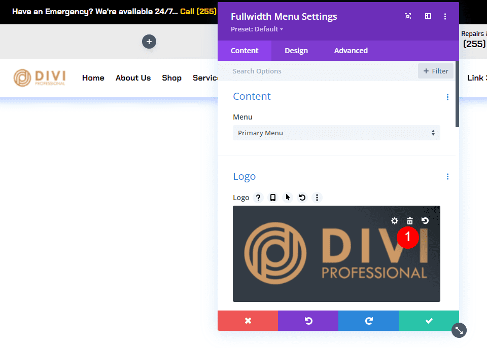 Change the Logo to Dynamic Content