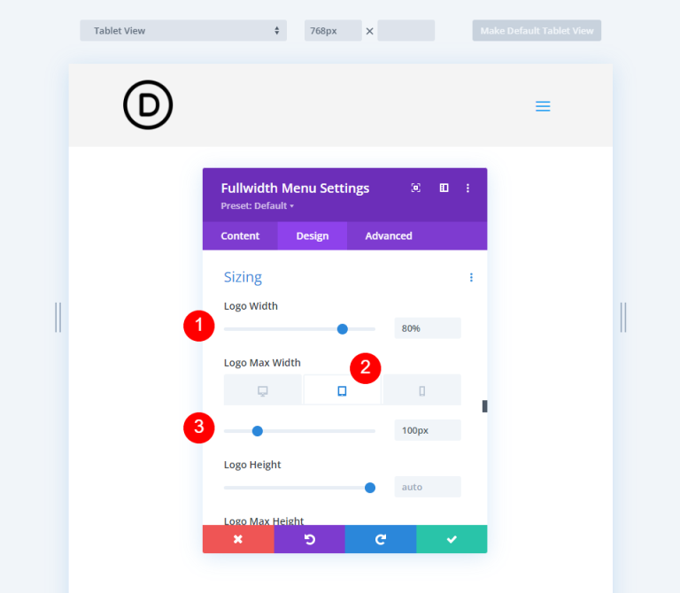 How to Optimize Your Responsive Logo Sizing in Divi's Fullwidth Menu Module