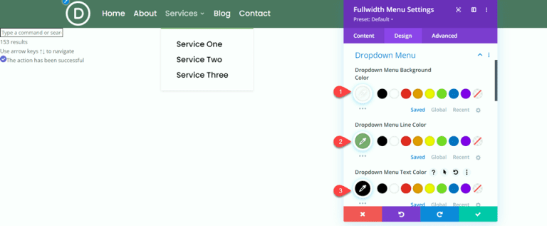 Using Divi's Fullwidth Menu Module vs Regular Menu Module