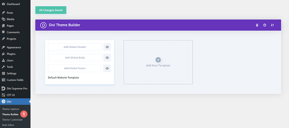 Начало работы с пакетом макетов конференции Divi