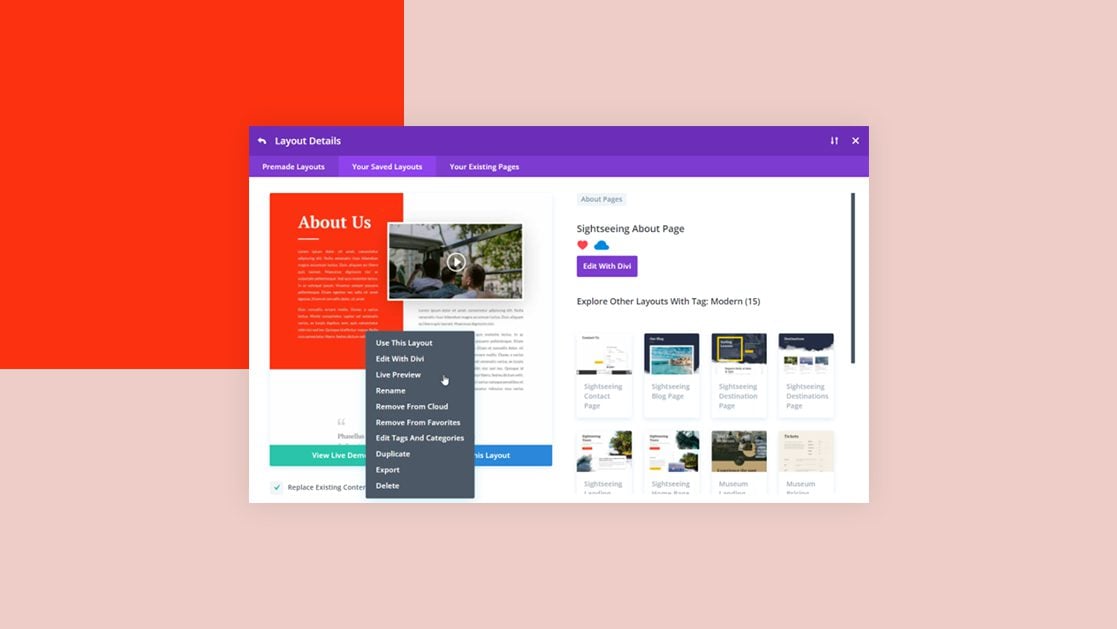 How to Preview a Divi Cloud Item