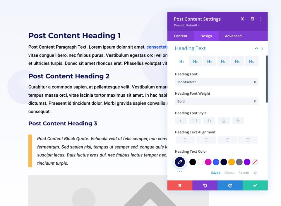 financial services blog post template