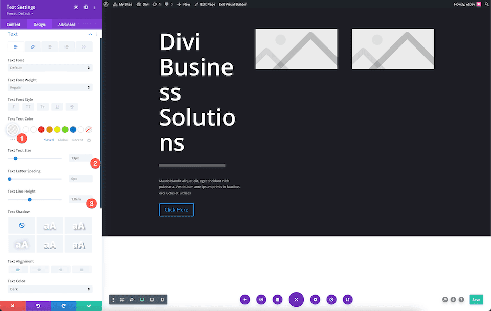 استفاده از ماژول هدر عرض کامل در مقابل ساخت بخش کاراکتر خود با Divi