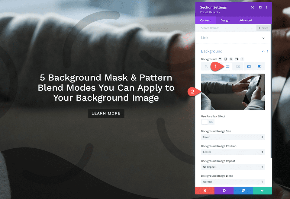 5 ماسک پس‌زمینه و پوشش الگو که می‌توانید روی تصویر پس‌زمینه خود اعمال کنید