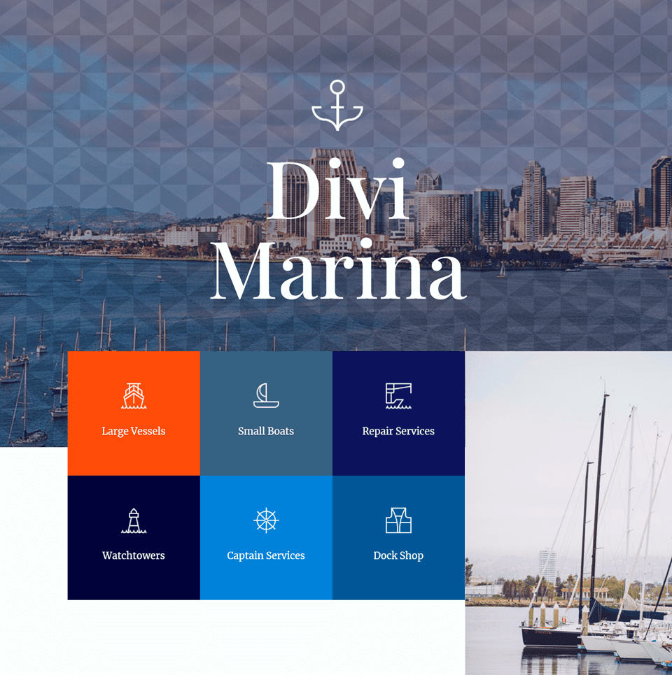 Divi Background Pattern Blend Mode Layout 1 Final Design