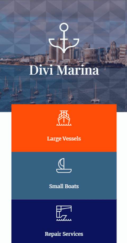 Divi Background Pattern Blend Mode Layout 1 Final Design Mobile