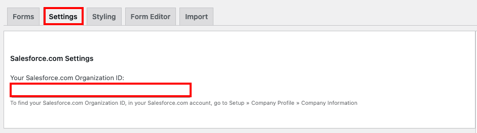 افزونه salesforce web to lead wordpress