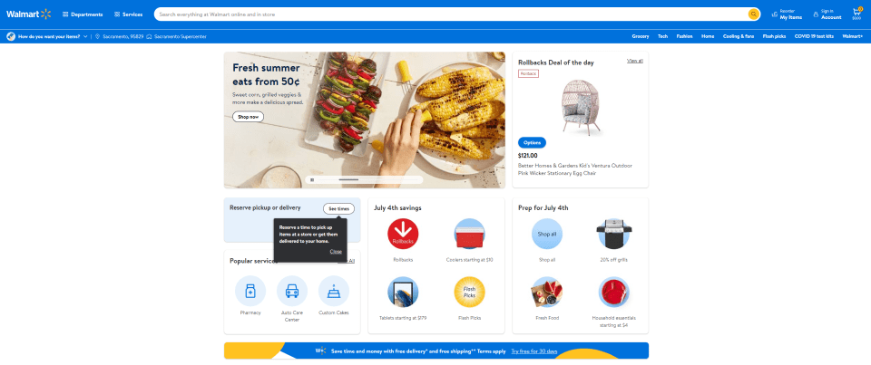 Walmart Omnichannel Product Ads and Recommendations