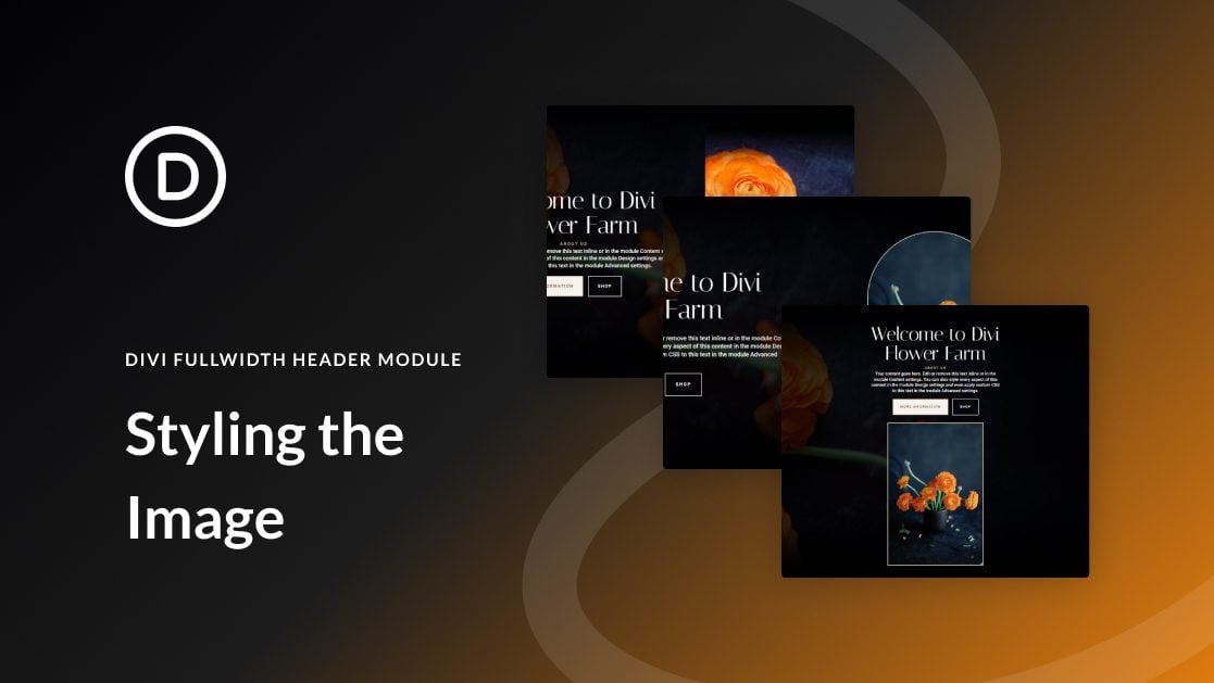 How to Style an Image in Your Divi Fullwidth Header Module