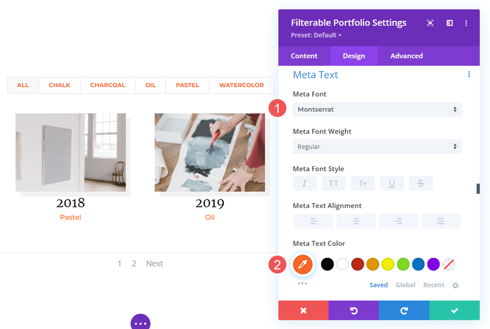 How to Style a Grid Portfolio Item