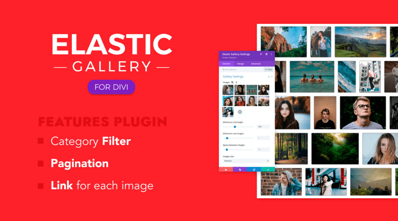 Purchase Divi Elastic Gallery