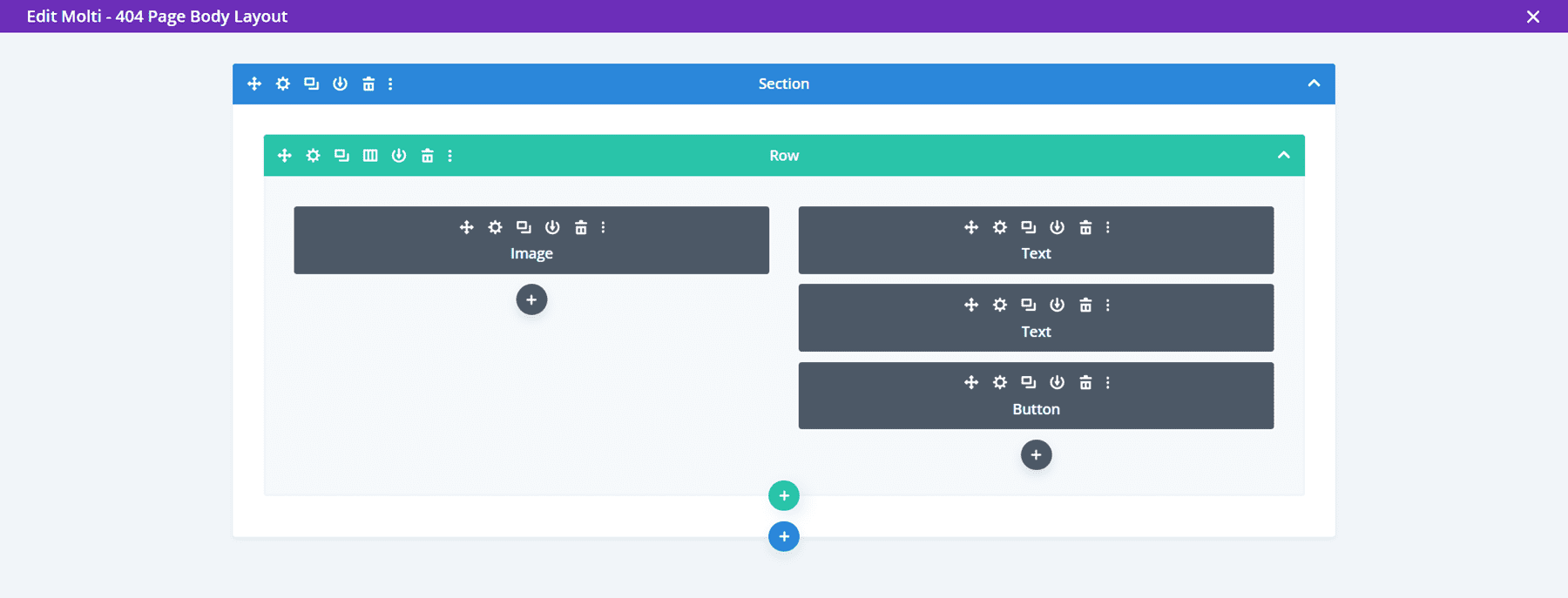 Molti Divi Child Theme Divi Templates برای ایجاد تم