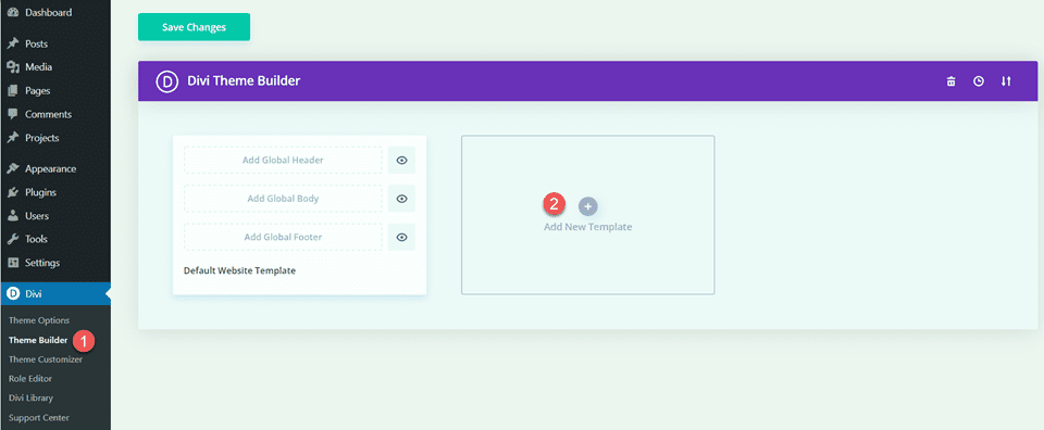 Divi Fullwidth Map VS Map Module Add New Template