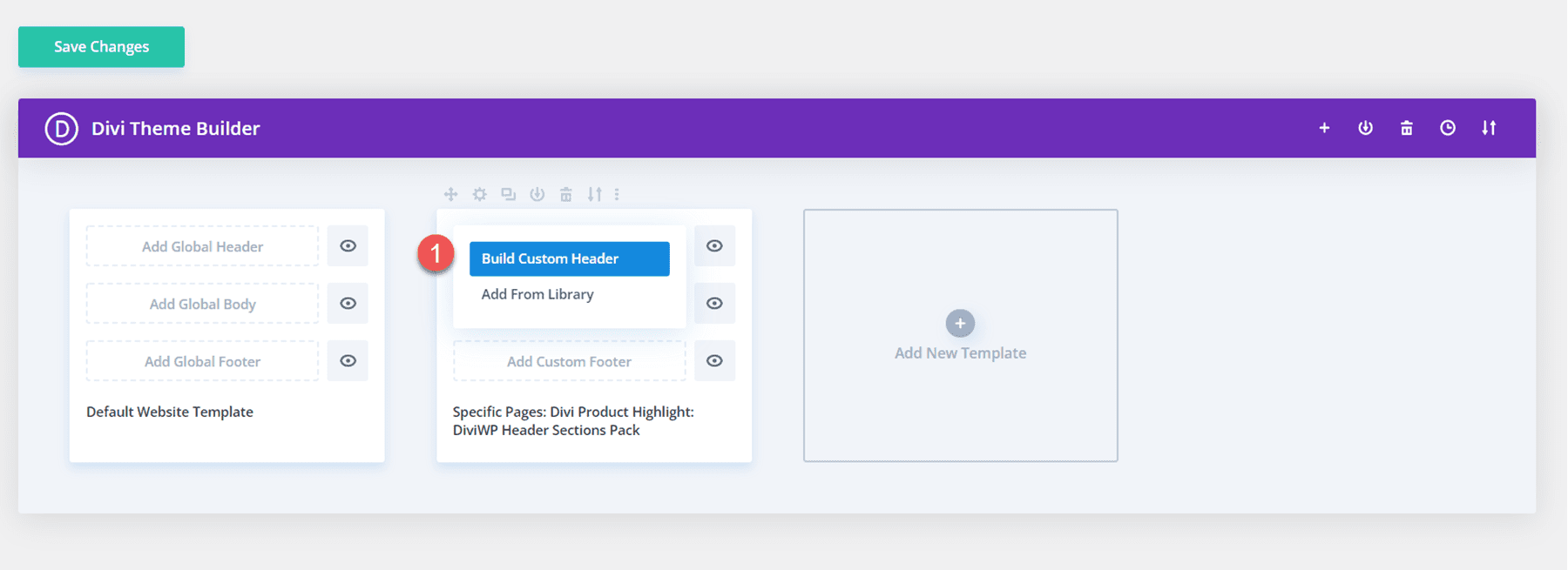Divi Product Highlight: DiviWP Header Sections Pack Install
