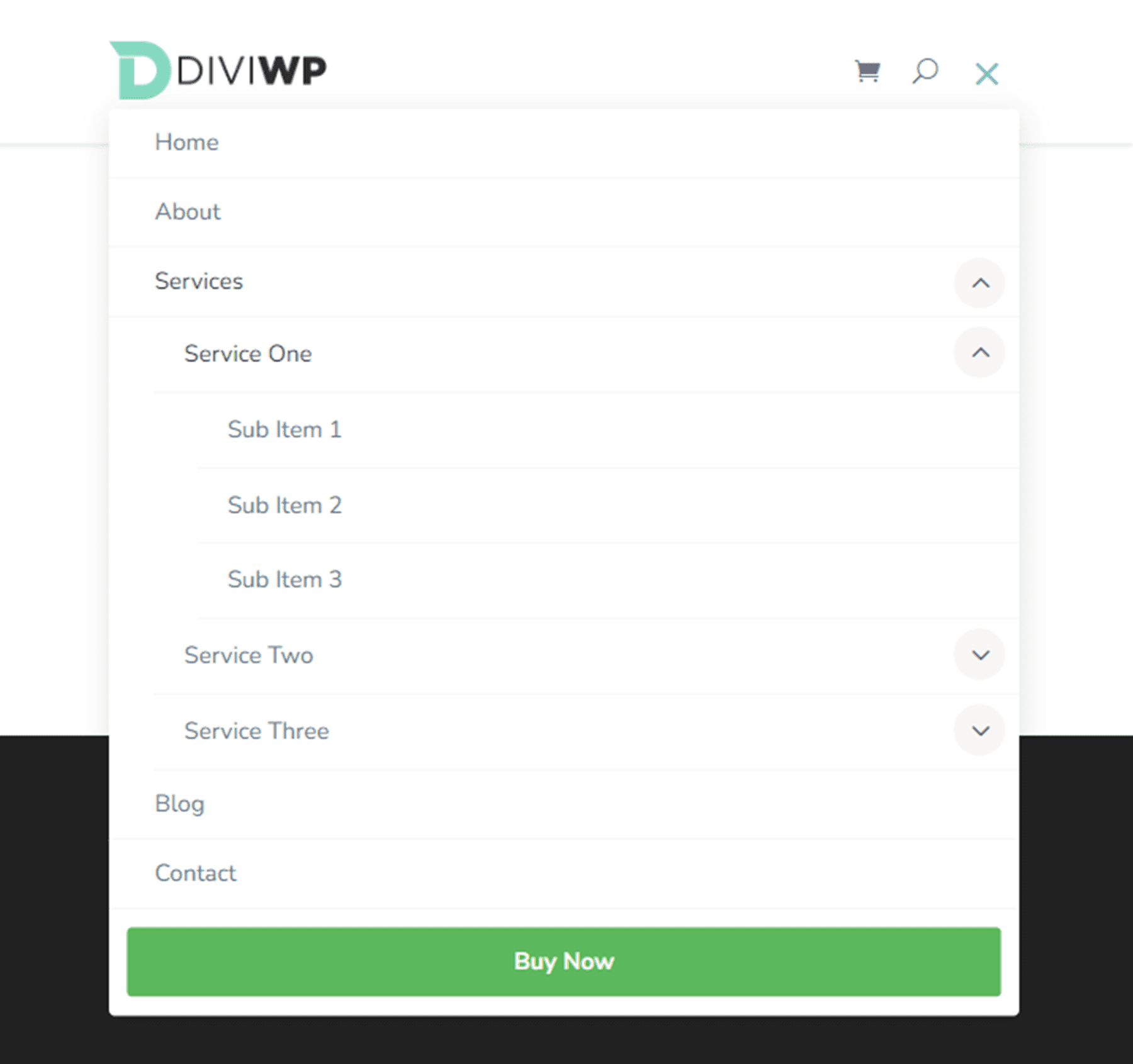 Divi Product Highlight DiviWP Header Sections Pack Layout 3 Tablet