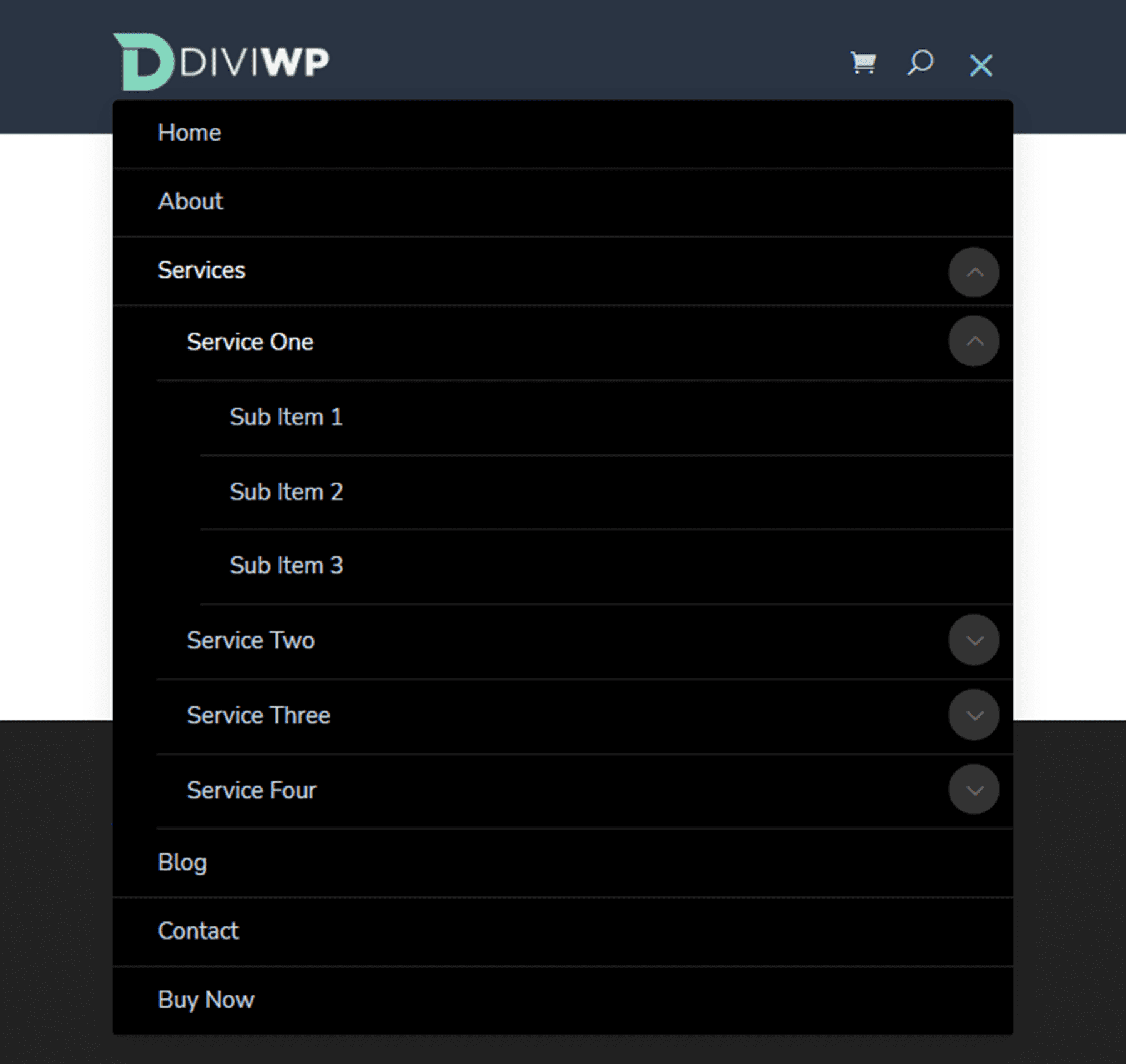 Divi Product Highlight DiviWP Header Sections Pack Layout 6 Tablet