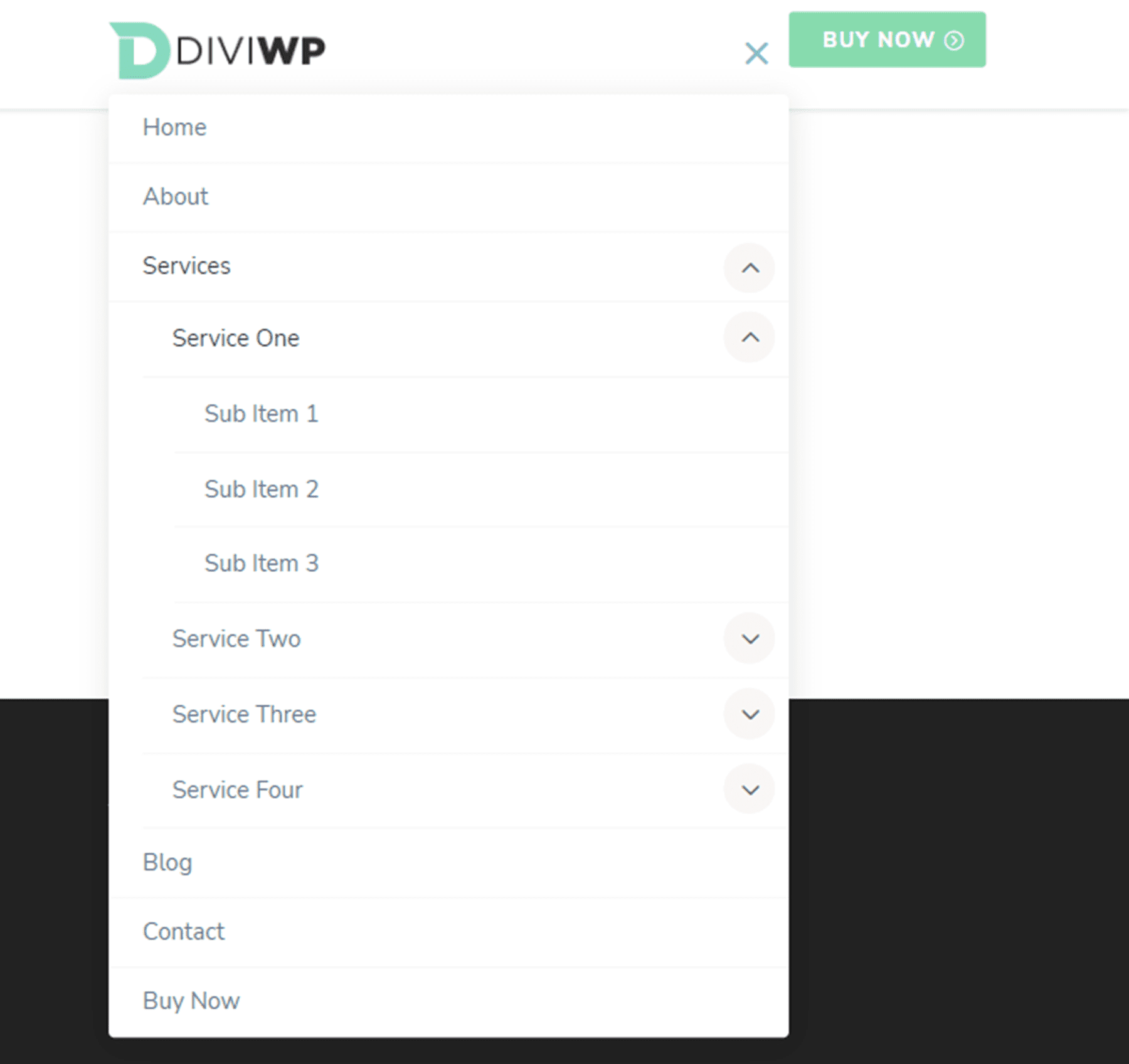 Divi Product Highlight DiviWP Header Sections Pack Layout 7 Tablet