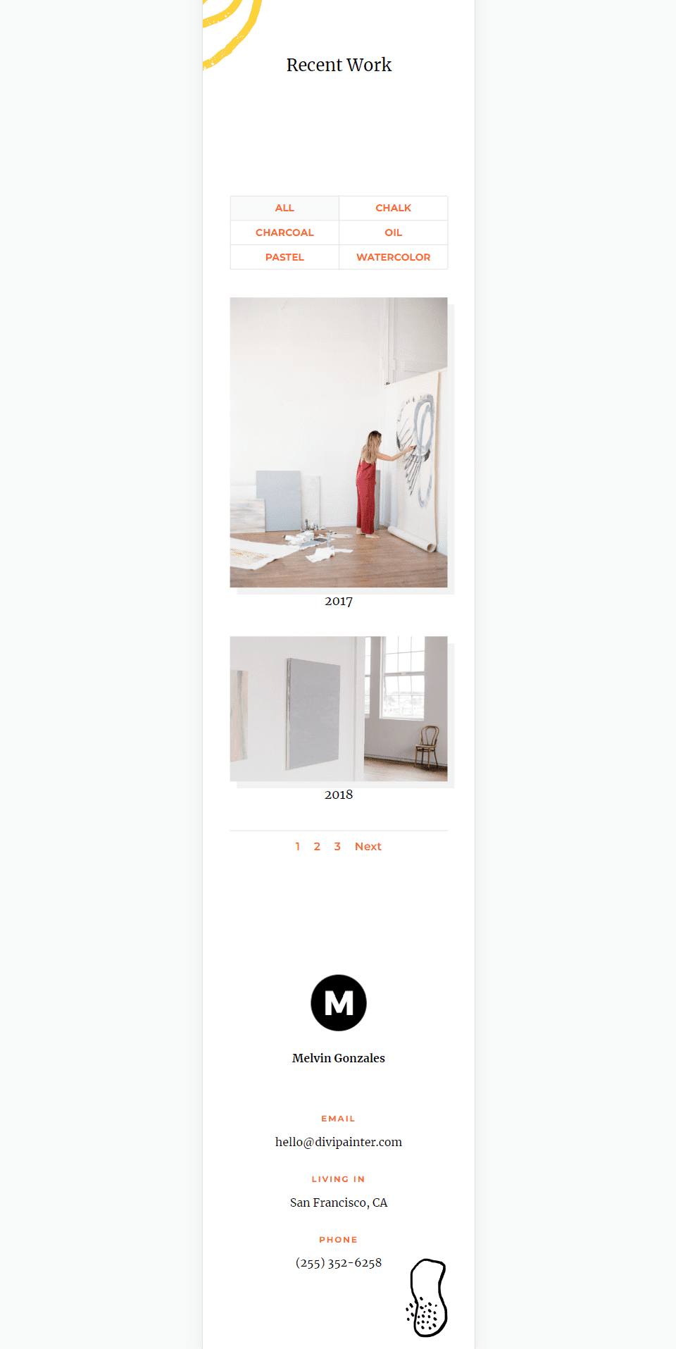 Fullwidth Layout Portfolio Item Phone