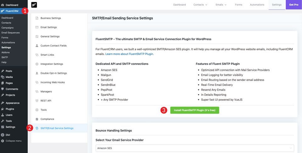 How to Set Up SES for Sending Emails with FluentCRM