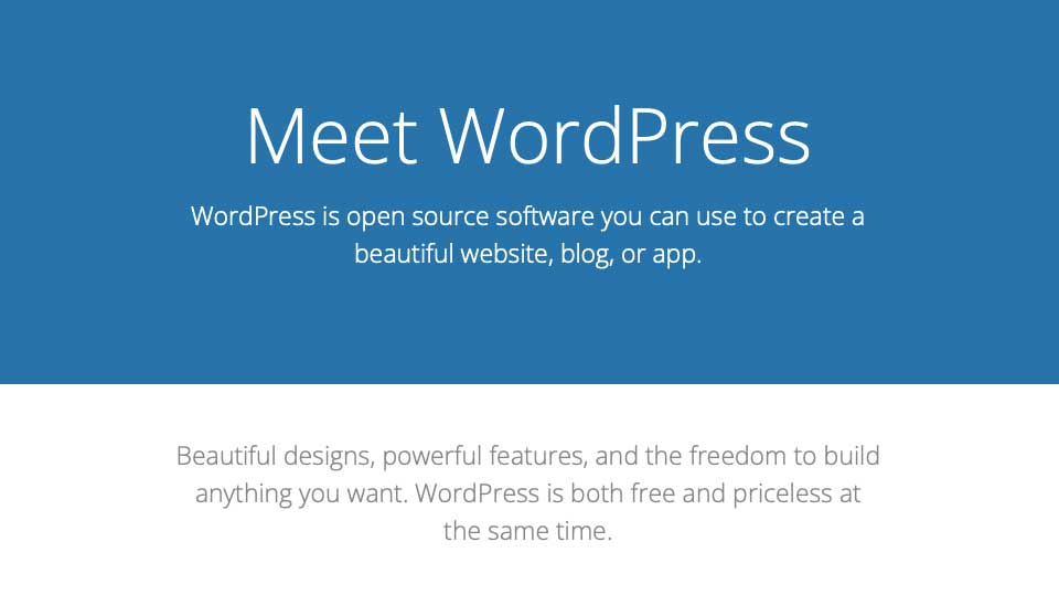WordPress WordPress vs Web.com