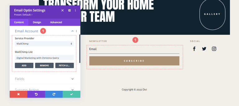 Download a FREE Header & Footer for Divi's Home Remodeling Layout Pack