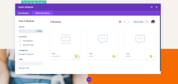 How to Access Different Libraries in Divi