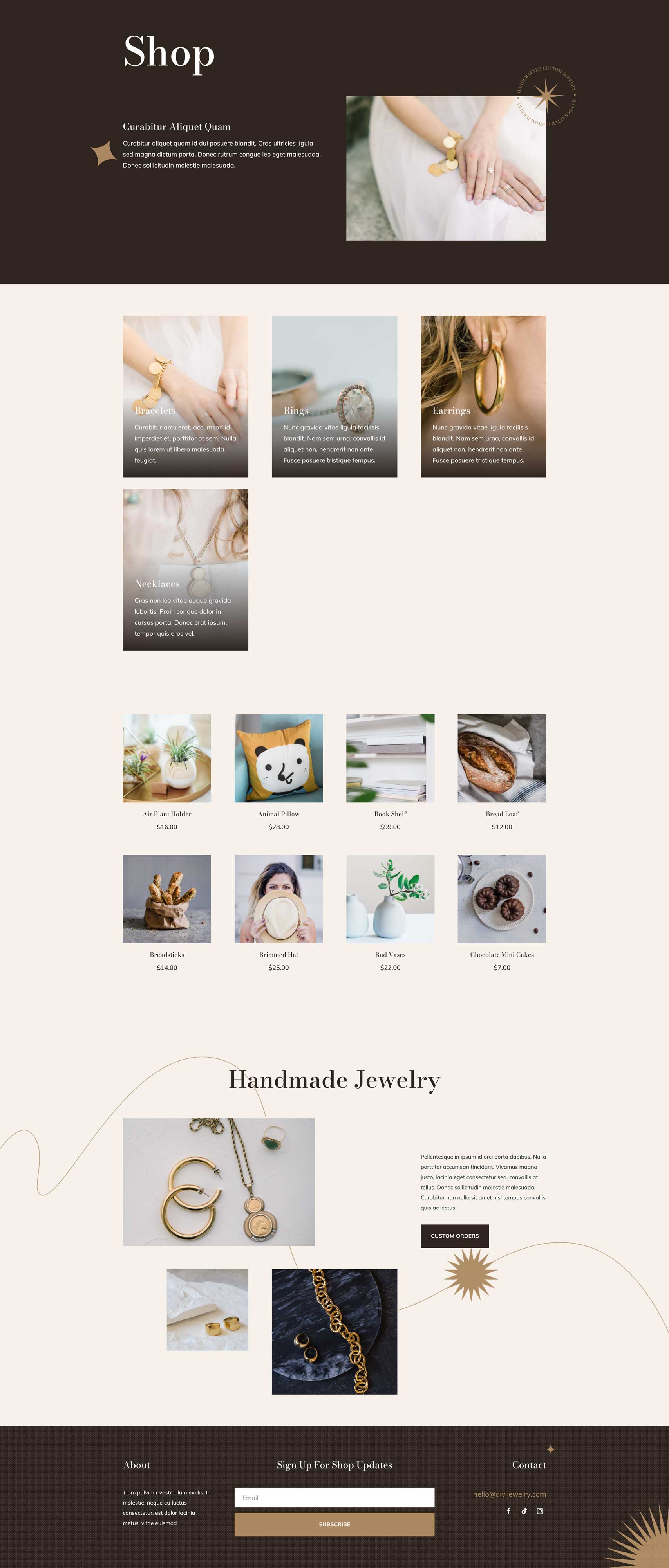 jewelry desginer website