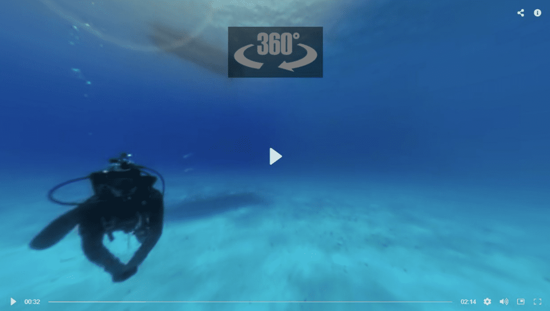 ویدیوی 360 درجه در پخش کننده ویدیوی مدرن