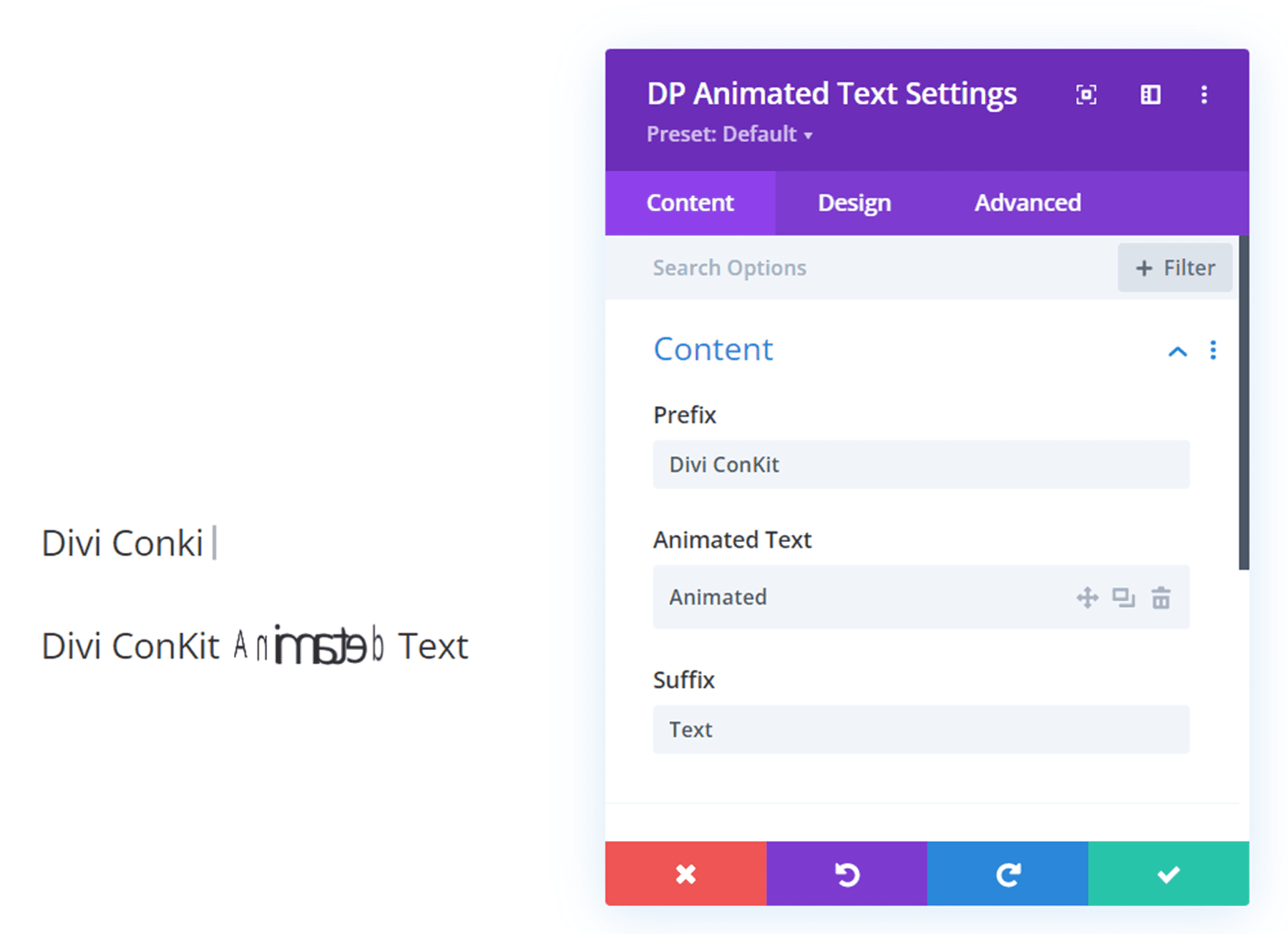 Divi Plugin Highlight Divi ConKit Pro Animated Text