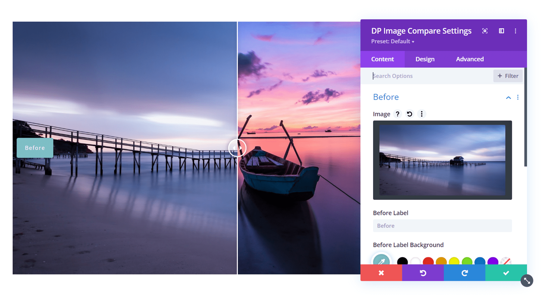 Divi Plugin Highlight Divi ConKit Pro Image Compare