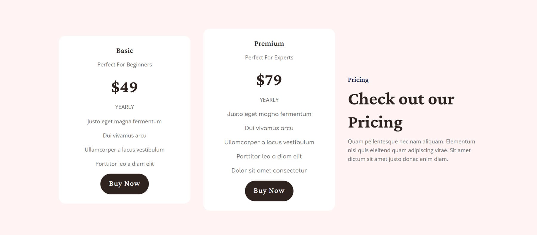 Divi Product Highlight Divi Designer Pack Pricing 7