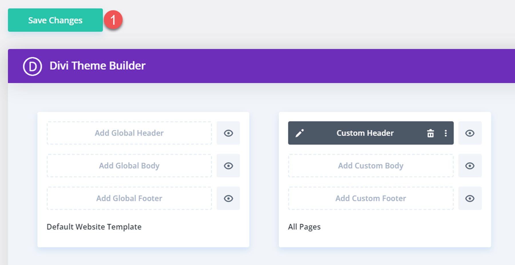 Divi Product Highlight Divi Headers Pack Install 3