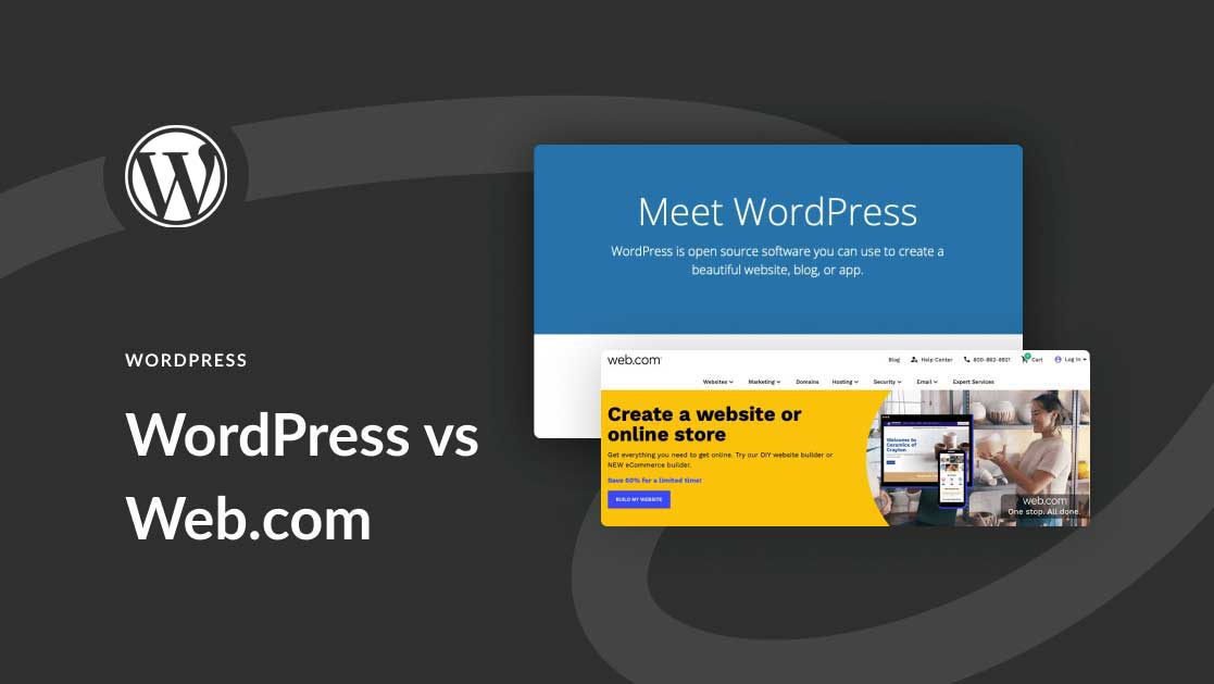 WordPress vs Web.com