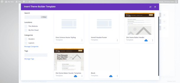 How to Organize Your Templates in Divi's Theme Builder Library
