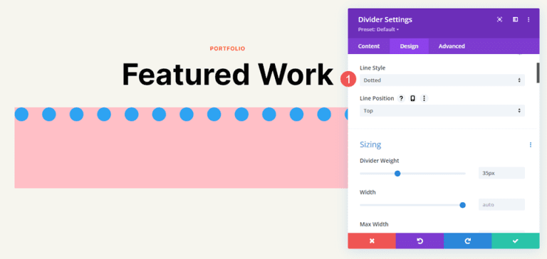 An Overview of Line Styles in Divi's Divider Module & How to Style Them