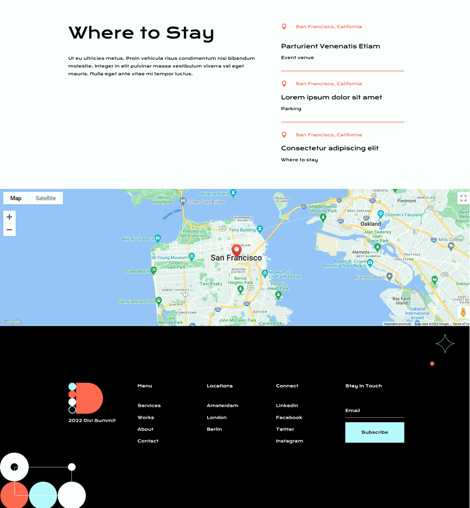 Divi Fullwidth Map VS Map Module Fullwidth Final Design