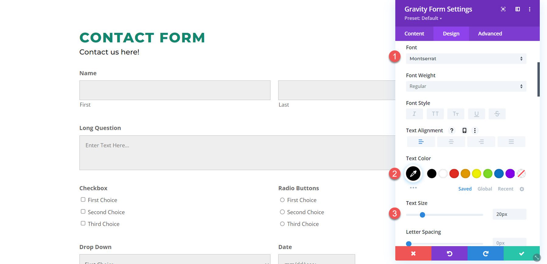 Divi Plugin Highlight Divi Gravity Forms Description