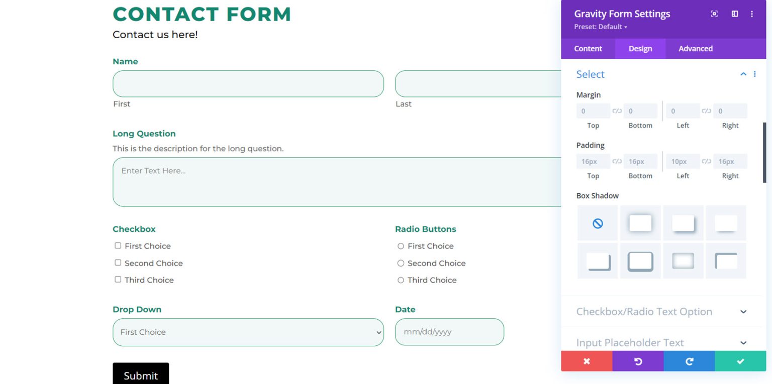 Divi Plugin Highlight: Divi Gravity Forms
