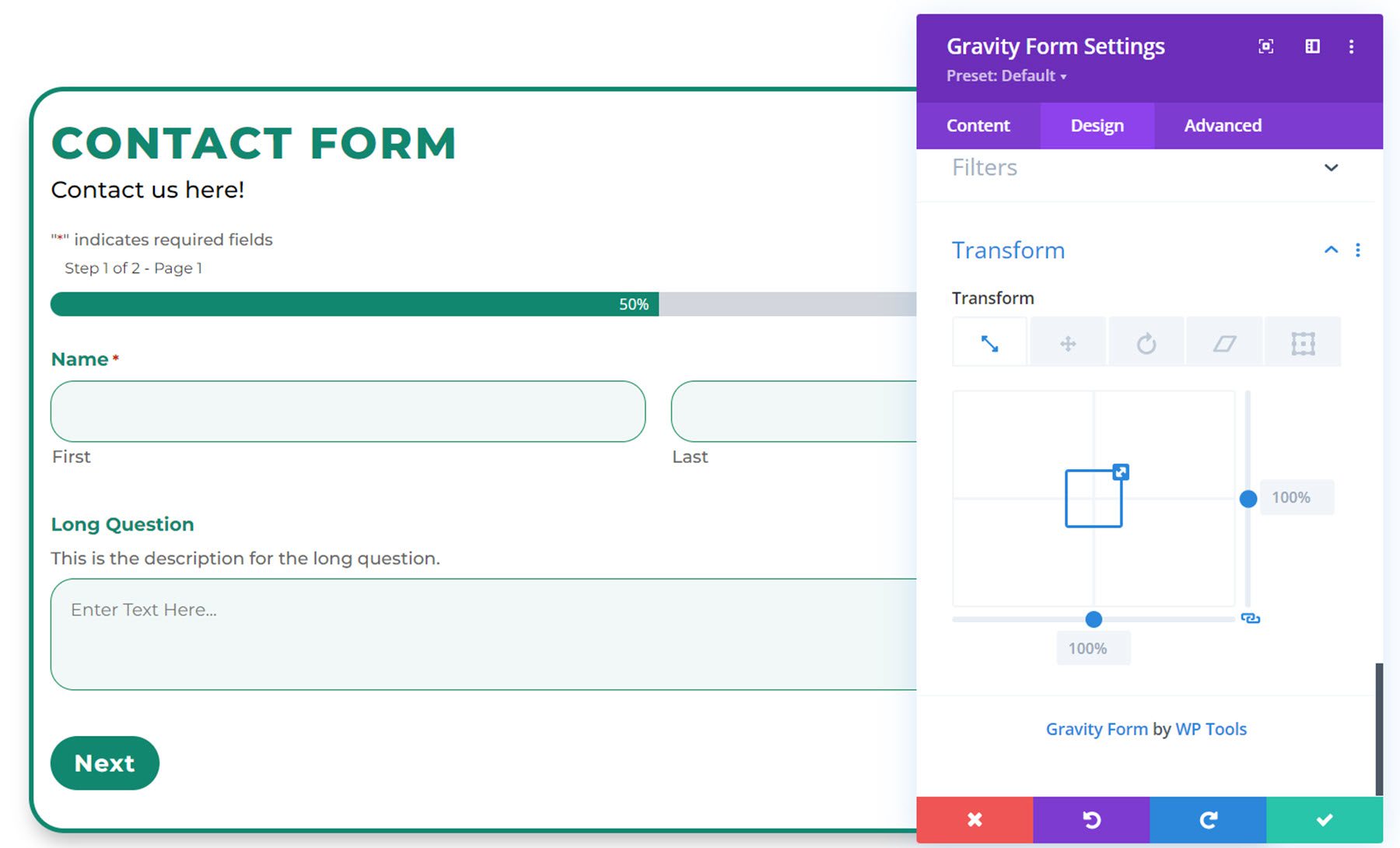 Divi Plugin Highlight Divi Gravity Forms Transform