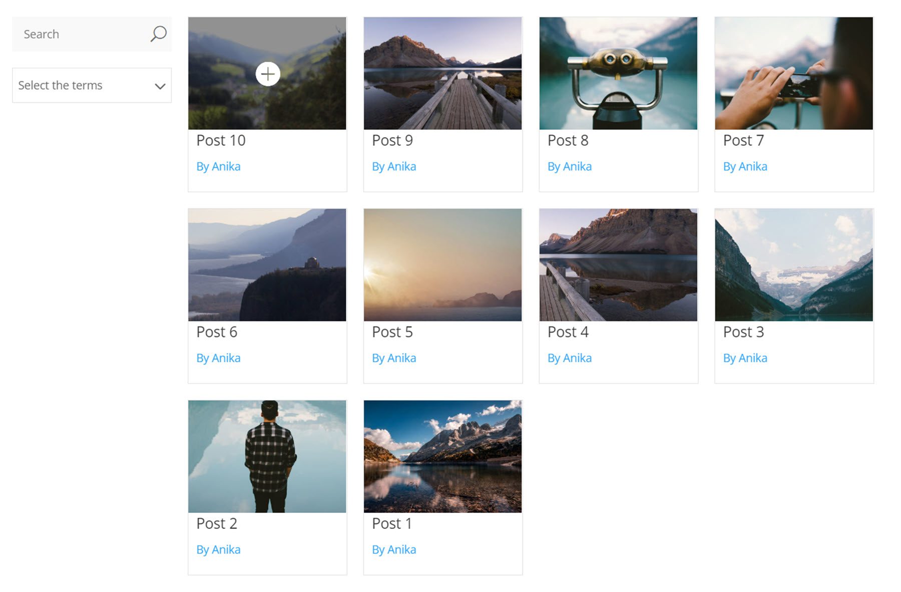 Divi Plugin Highlight Divi FilterGrid Example 2