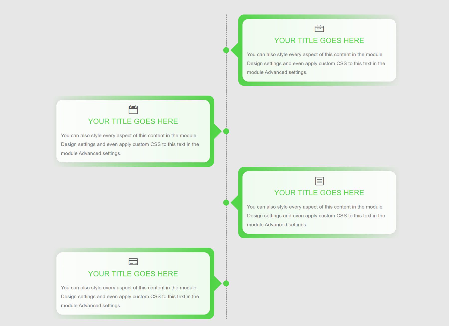 Divi Product Highlight Divi Timeline Layouts Pack Layout 88