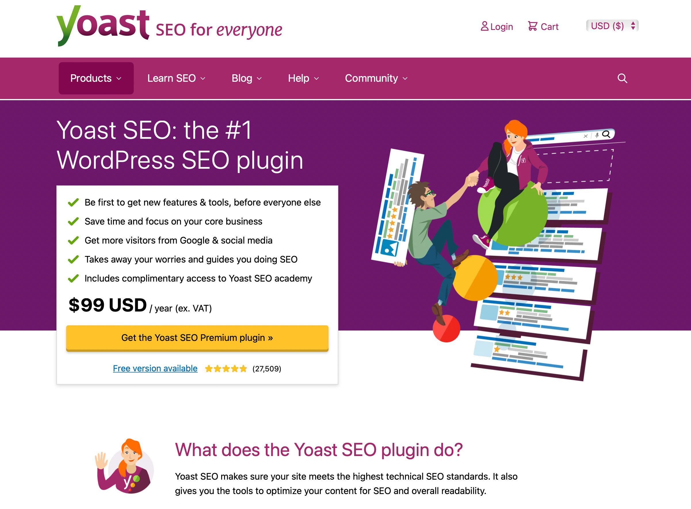 Yoast SEO plugin WordPress