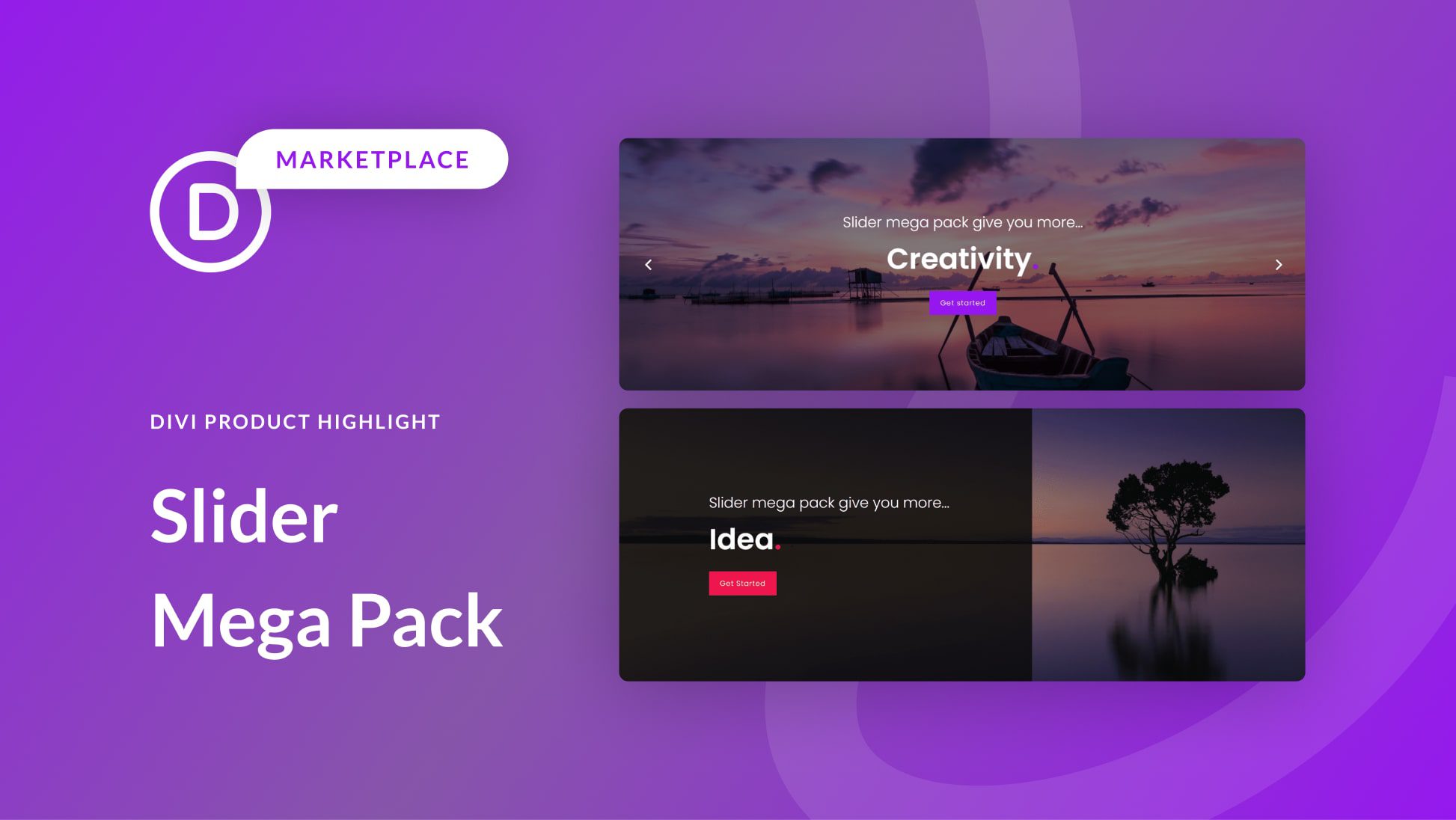 Divi Product Highlight: Slider Mega Pack