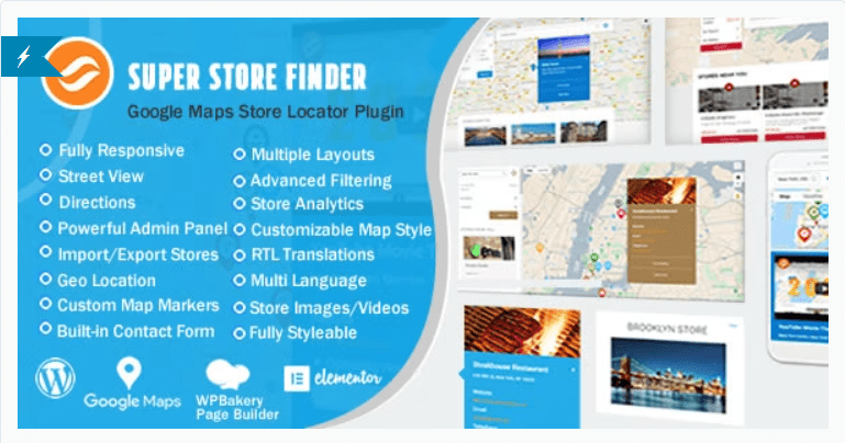 Super Store Finder برای وردپرس